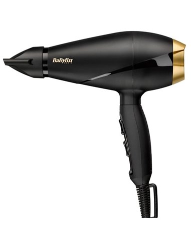 Фен BaByliss Power Pro 6704E, 2000 Вт, Чёрный