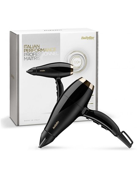 Uscător de păr BaByliss Power Pro 6704E, 2000 W, Negru