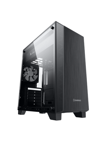 Компьютерный корпус Gamemax Nova N5, Midi-Tower, Без блока питания, Чёрный