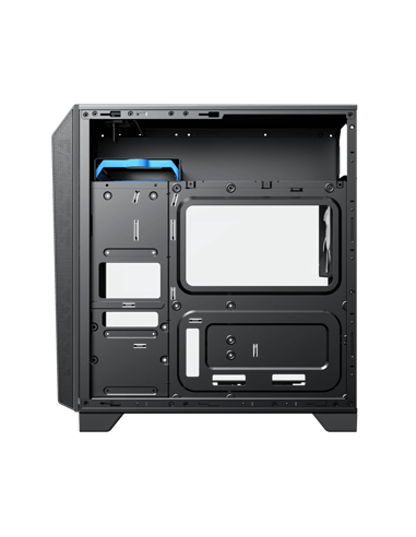Carcasă PC Gamemax Nova N5, Midi-Tower, Fără PSU, Negru