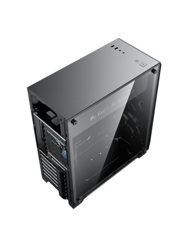 Компьютерный корпус Gamemax Nova N5, Midi-Tower, Без блока питания, Чёрный