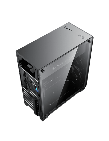 Компьютерный корпус Gamemax Nova N5, Midi-Tower, Без блока питания, Чёрный