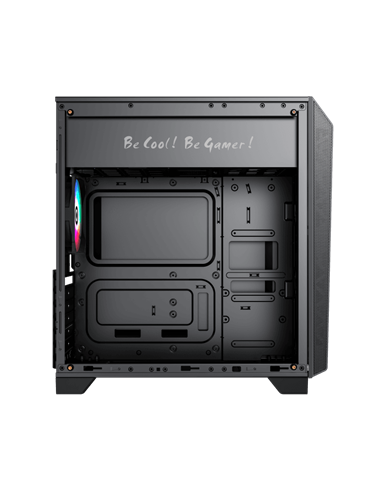 Carcasă PC Gamemax Nova N5, Midi-Tower, Fără PSU, Negru