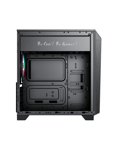 Компьютерный корпус Gamemax Nova N5, Midi-Tower, Без блока питания, Чёрный