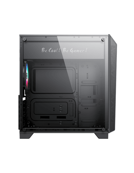 Компьютерный корпус Gamemax Nova N5, Midi-Tower, Без блока питания, Чёрный