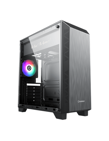 Компьютерный корпус Gamemax Nova N5, Midi-Tower, Без блока питания, Чёрный