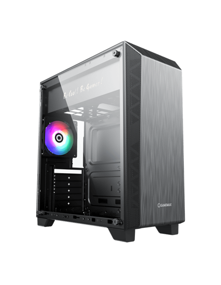 Компьютерный корпус Gamemax Nova N5, Midi-Tower, Без блока питания, Чёрный