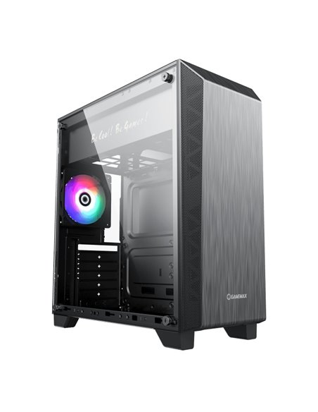 Carcasă PC Gamemax Nova N5, Midi-Tower, Fără PSU, Negru