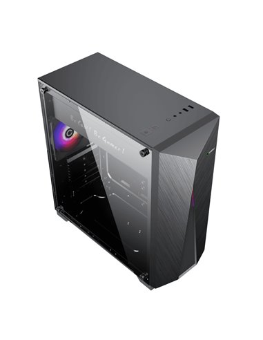 Carcasă PC Gamemax Nova N6, Midi-Tower, Fără PSU, Negru