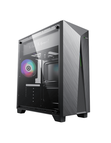 Компьютерный корпус Gamemax Nova N6, Midi-Tower, Без блока питания, Чёрный
