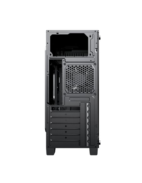 Carcasă PC Gamemax Nova N6, Midi-Tower, Fără PSU, Negru