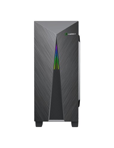 Carcasă PC Gamemax Nova N6, Midi-Tower, Fără PSU, Negru