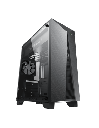 Компьютерный корпус Gamemax Nova N6, Midi-Tower, Без блока питания, Чёрный