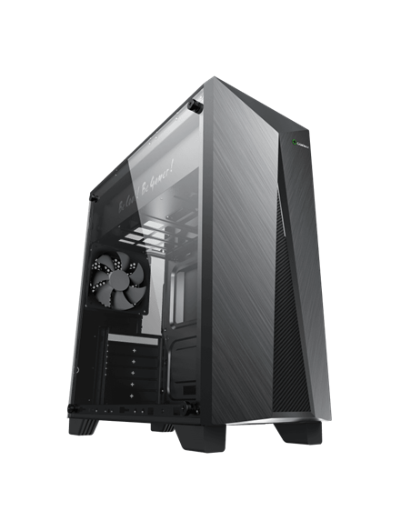 Компьютерный корпус Gamemax Nova N6, Midi-Tower, Без блока питания, Чёрный