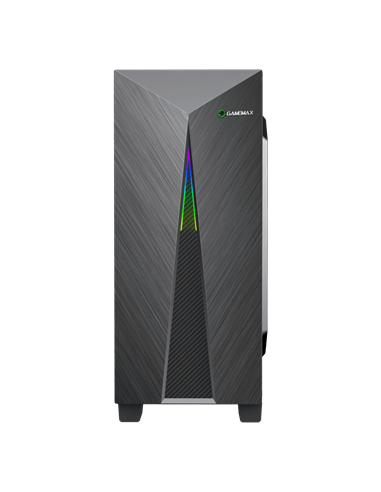 Компьютерный корпус Gamemax Nova N6, Midi-Tower, Без блока питания, Чёрный