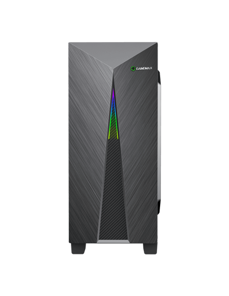 Компьютерный корпус Gamemax Nova N6, Midi-Tower, Без блока питания, Чёрный