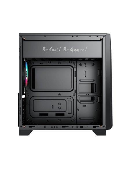 Компьютерный корпус Gamemax Nova N6, Midi-Tower, Без блока питания, Чёрный