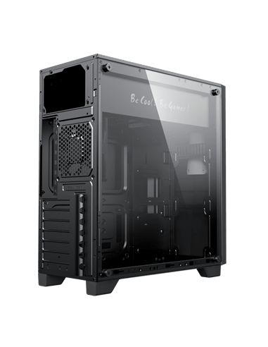 Carcasă PC Gamemax Nova N6, Midi-Tower, Fără PSU, Negru