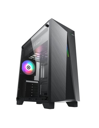 Компьютерный корпус Gamemax Nova N6, Midi-Tower, Без блока питания, Чёрный