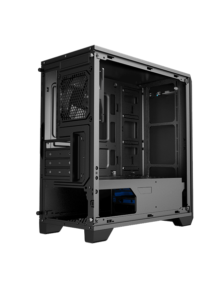 Carcasă PC Gamemax Silent Hill, Midi-Tower, Fără PSU, Negru