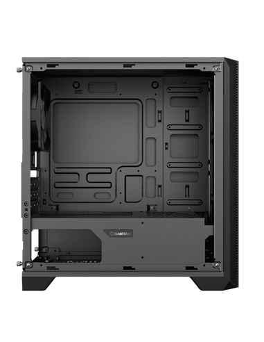 Carcasă PC Gamemax Silent Hill, Midi-Tower, Fără PSU, Negru