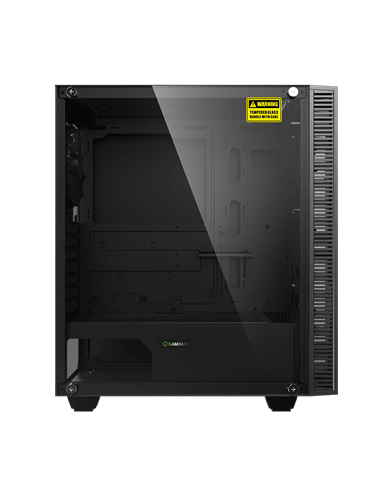 Carcasă PC Gamemax Draco XD, Midi-Tower, Fără PSU, Negru