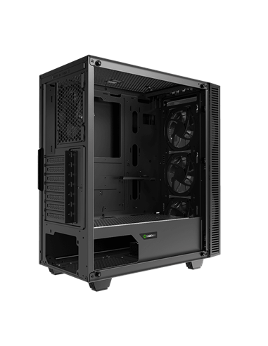 Carcasă PC Gamemax Draco XD, Midi-Tower, Fără PSU, Negru