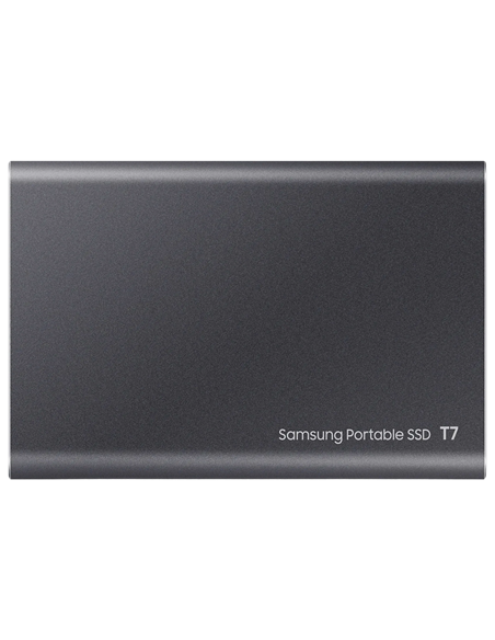 Внешний портативный SSD-накопитель Samsung Portable SSD T7, 2 TB, Grey (MU-PC2T0T/WW)