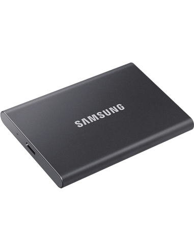 Внешний портативный SSD-накопитель Samsung Portable SSD T7, 2 TB, Grey (MU-PC2T0T/WW)