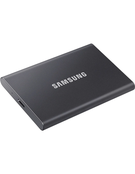 Внешний портативный SSD-накопитель Samsung Portable SSD T7, 2 TB, Grey (MU-PC2T0T/WW)