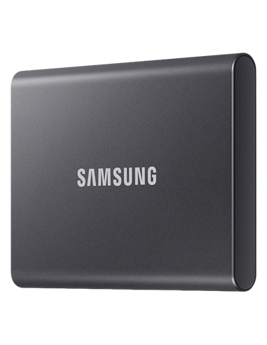 Внешний портативный SSD-накопитель Samsung Portable SSD T7, 2 TB, Grey (MU-PC2T0T/WW)