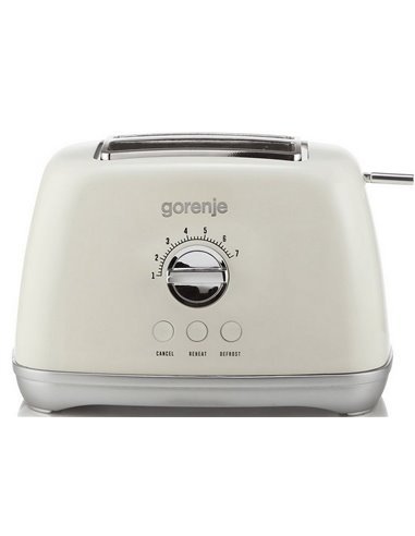 Тостер Gorenje Retro Collection T900RL, Бежевый