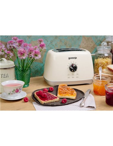 Тостер Gorenje Retro Collection T900RL, Бежевый