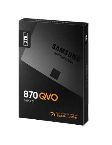 Unitate SSD Samsung 870 QVO MZ-77Q2T0, 2000GB, MZ-77Q2T0BW