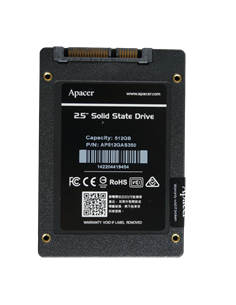 Unitate SSD Apacer AS350 PANTHER, 512GB, AP512GAS350-1 2