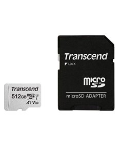 Карта памяти Transcend MicroSDXC Class 10, 512Гб (TS512GUSD300S-A) 2