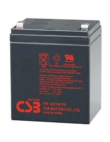 Аккумулятор для резервного питания CSB HR-1221, 12В 5