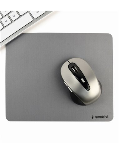Mouse Pad Gembird MP-S-G, 220mm x 180mm, Gri