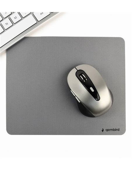 Mouse Pad Gembird MP-S-G, 220mm x 180mm, Gri
