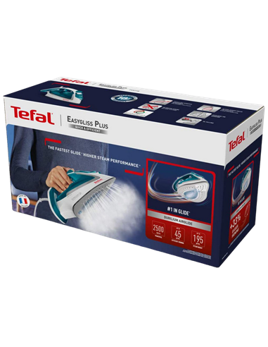 Fier de călcat Tefal FV5718E0, 2500W, Turcoaz