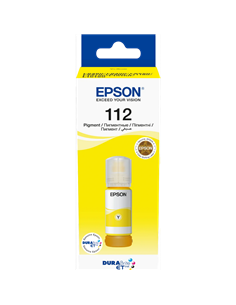 Recipient de cerneală Epson 112 EcoTank, C13T06C44A, Galben 2