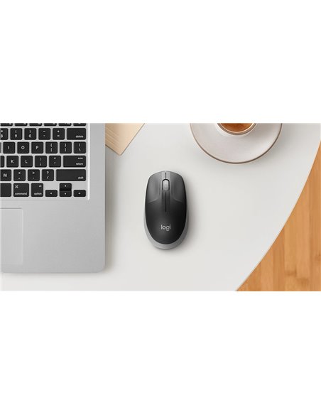 Беcпроводная мышь Logitech M190, Чёрный