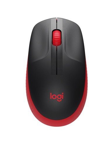 Беcпроводная мышь Logitech M190, Красный