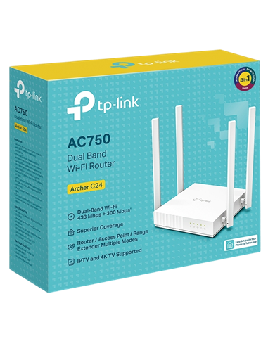 Беспроводной маршрутизатор TP-LINK Archer C24, Белый