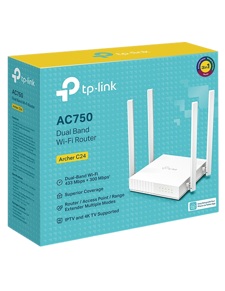 Беспроводной маршрутизатор TP-LINK Archer C24, Белый