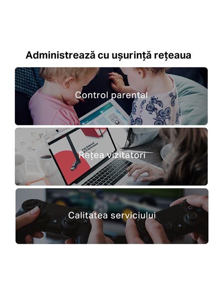 Router fără fir MERCUSYS MR50G, Negru