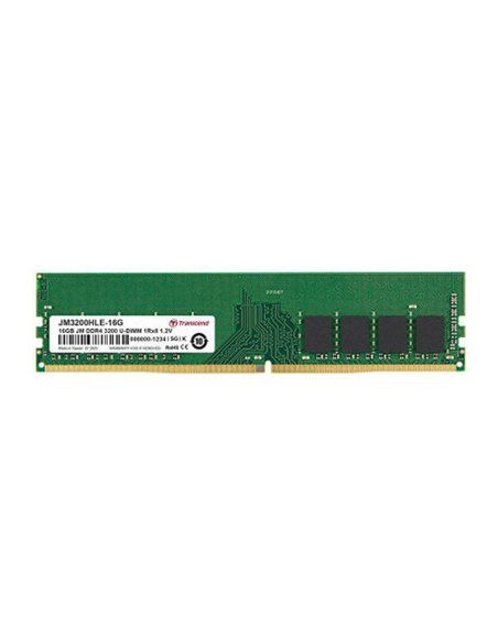 Оперативная память Transcend JM3200HLE-16G, DDR4 SDRAM, 3200 МГц, 16Гб