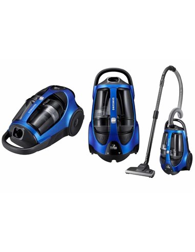 Aspirator Samsung VCC8836V36/SBW, Albastru | Negru