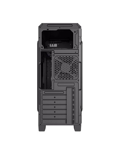 Carcasă PC Gamemax G563, Midi-Tower, Fără PSU, Negru