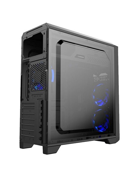 Carcasă PC Gamemax G563, Midi-Tower, Fără PSU, Negru
